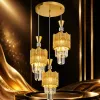 Modern and simple household chandeliers for living room, dining room and bedroom lighting, creative chandeliers with warm and cozy lighting decoration Specification image